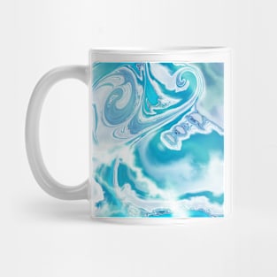 Blue water Mug